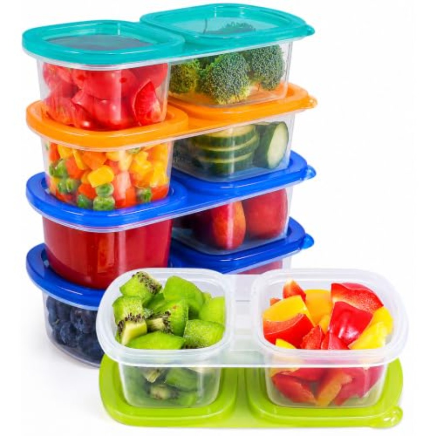 Food Prep Snacks - عبوة من 5 حاويات وجبات خفيفة
