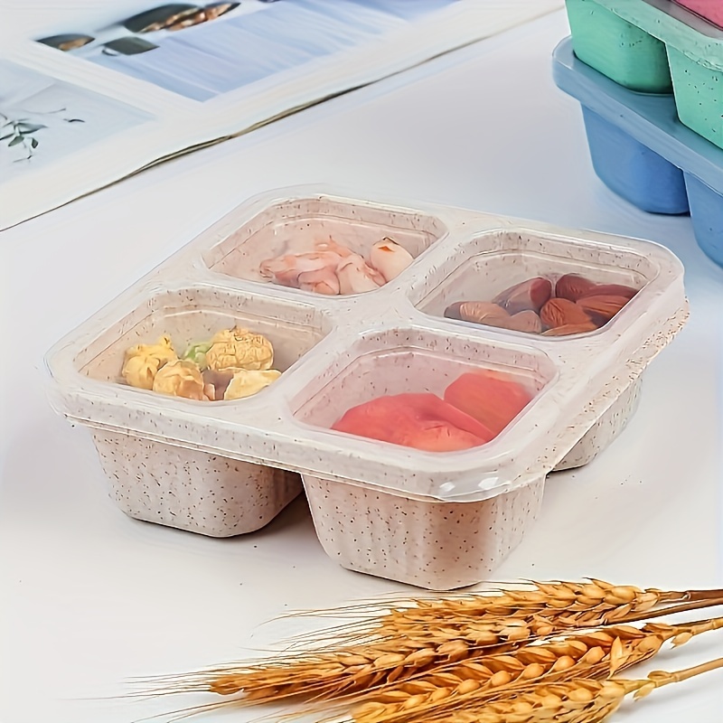 مجموعة من 2 علب غداء بلاستيكية - مراجعة Food Prep Snacks وسعره