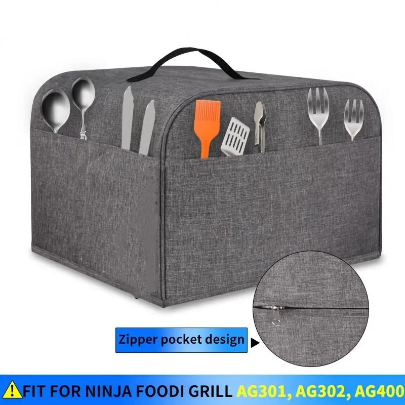 قطعة واحدة من غطاء غبار شواية  - مراجعة Ninja Air Fryer Af101 وسعره