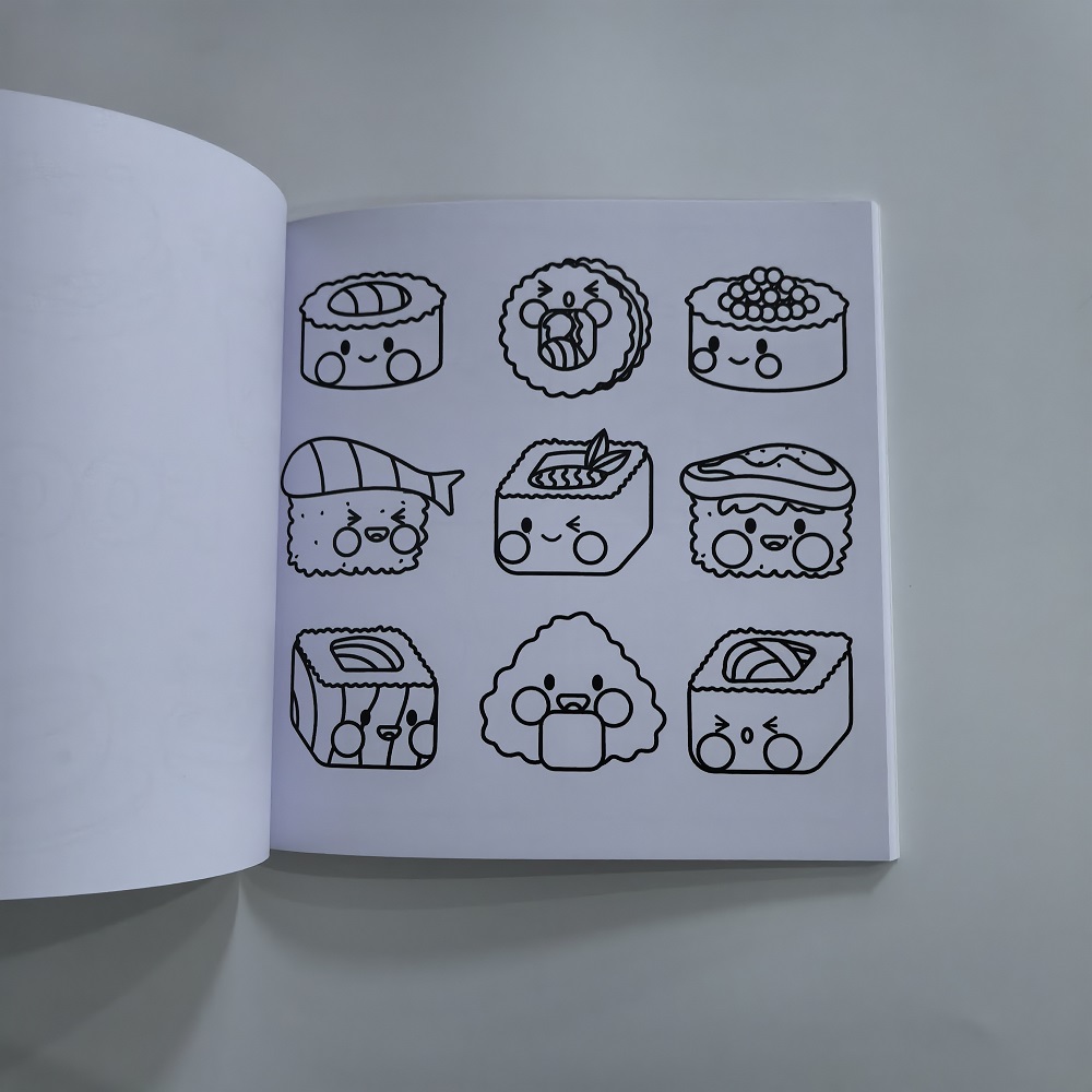 كتاب تلوين سهل الجريء للمشروبا - مراجعة Food Y Snacks Coloring Book وسعره
