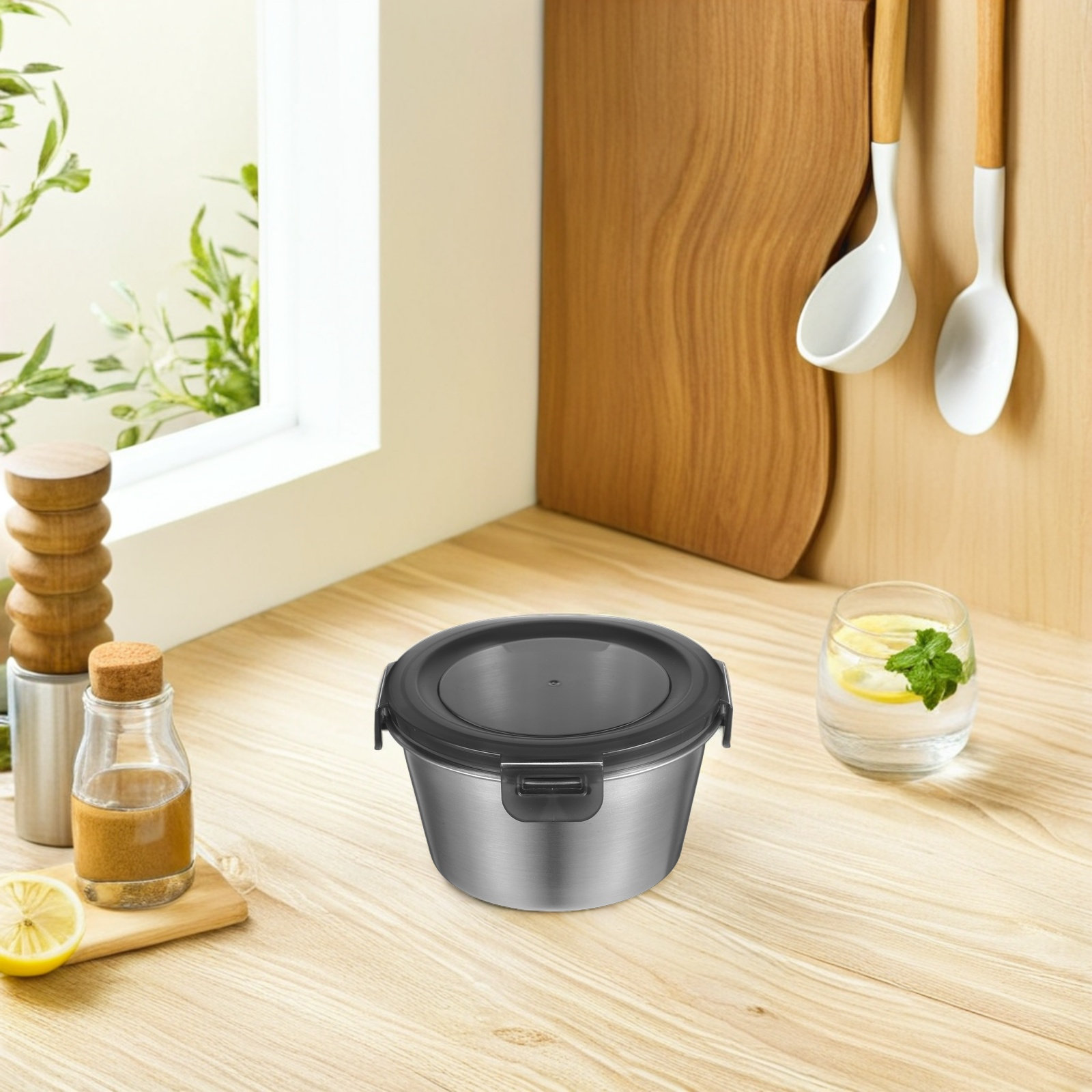 حاوية طعام محكمة الإغلاق من ال - مراجعة Food Prep Snacks وسعره