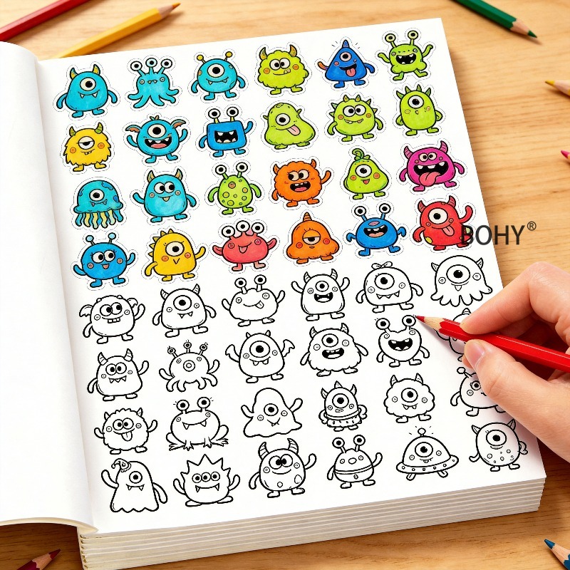 كتاب تخفيف التوتر والتلوين للك - مراجعة Food Y Snacks Coloring Book وسعره